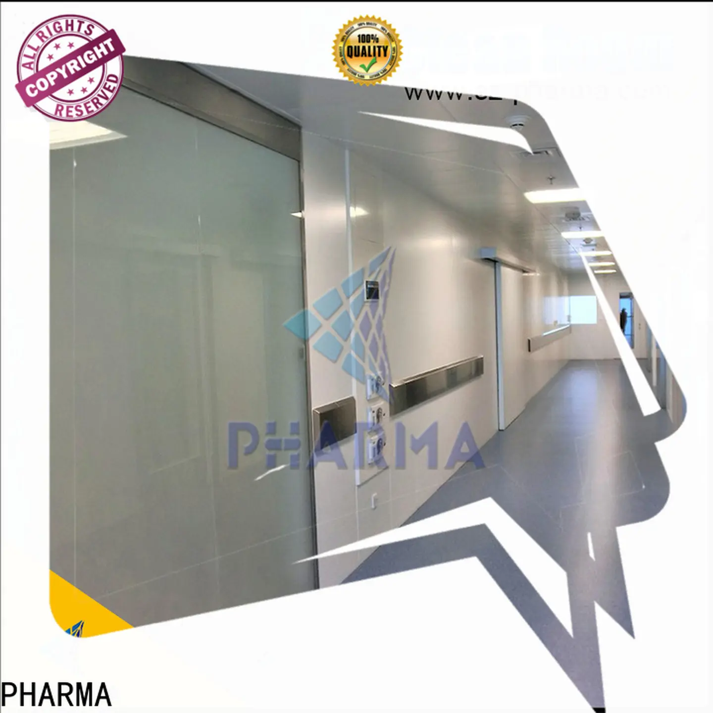 Propriétaire d'une salle blanche PHARMA GMP pour une usine d'électronique