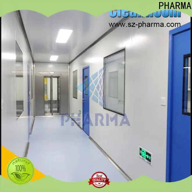 Nueva sala limpia farmacéutica en diferentes colores para productos farmacéuticos. 1