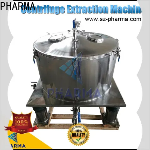 Pruebas de extracción centrífuga PHARMA para fábrica de hierbas 1