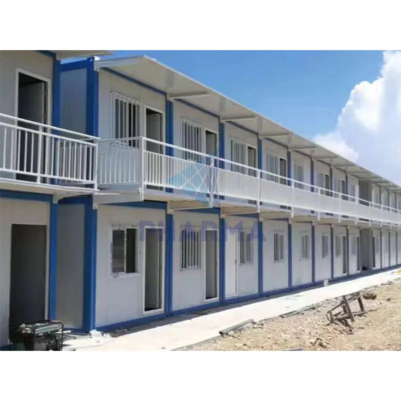 Casas prefabricadas modulares plegables de la casa del envase 2