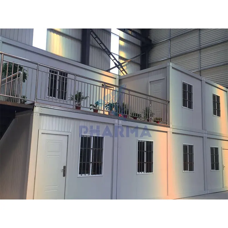 Casas prefabricadas modulares plegables de la casa del envase 6