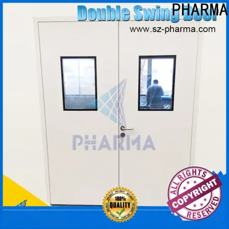 Portes coulissantes pour salle blanche PHARMA en gros pour usine de cosmétiques 1