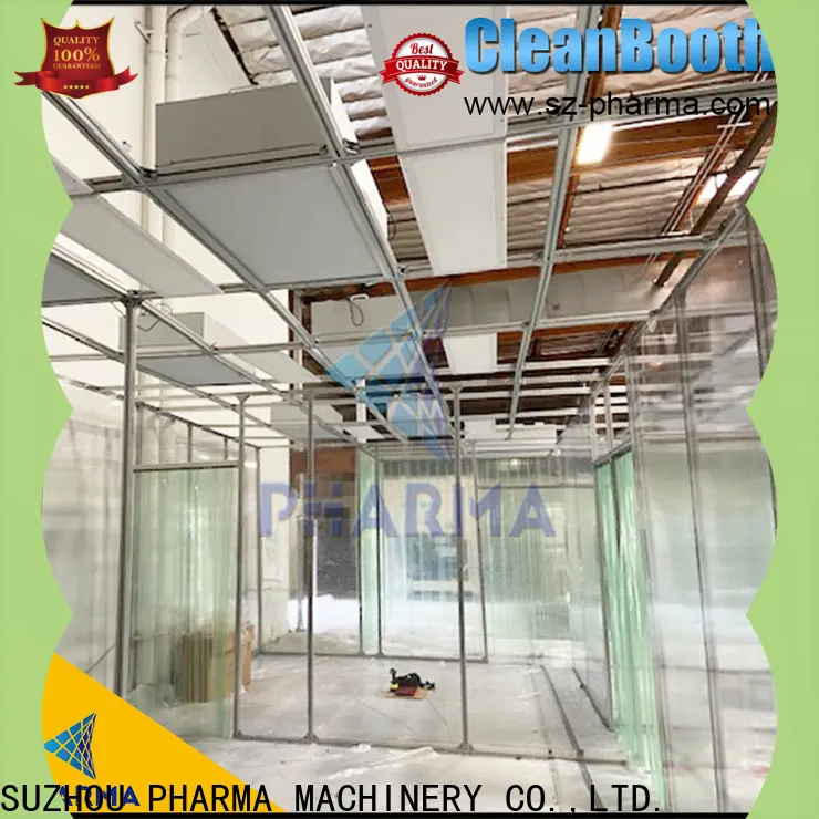 high-energy softwall cleanroom inquire now for herbal factory 1