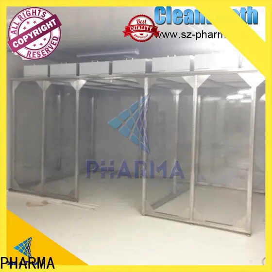 Sala limpia modular confiable de PHARMA de manera efectiva para fábricas de productos electrónicos 1