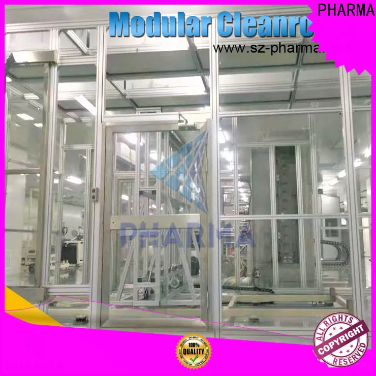 Construcción eficaz de una sala limpia de calidad PHARMA para una fábrica de hierbas 1