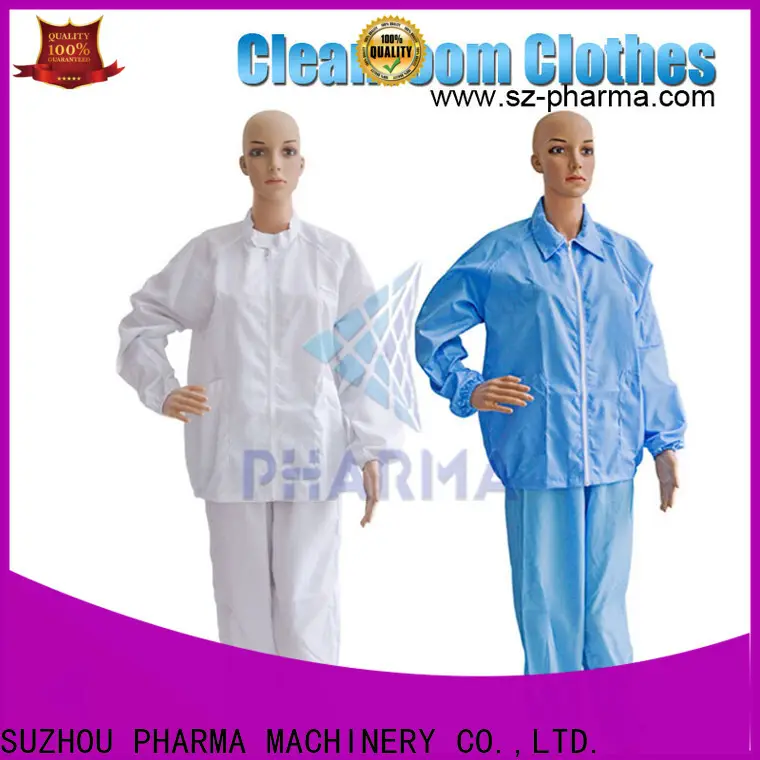 PHARMA custom clean room clothes from manufacturer for herbal factory 1
