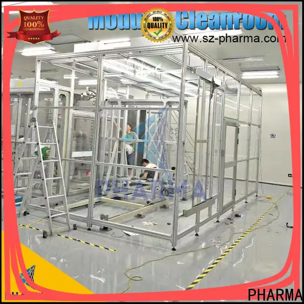 Salas limpias de farmacia modulares de calidad al por mayor para plantas químicas 1