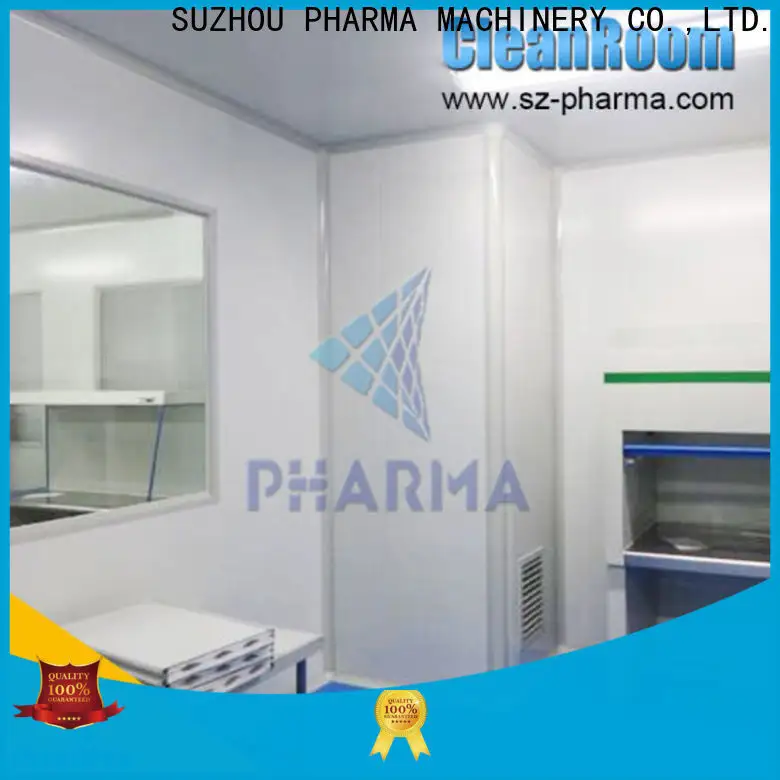 Partición de sala limpia para salas blancas PHARMA ISO5-ISO8 de forma eficaz para productos farmacéuticos 1