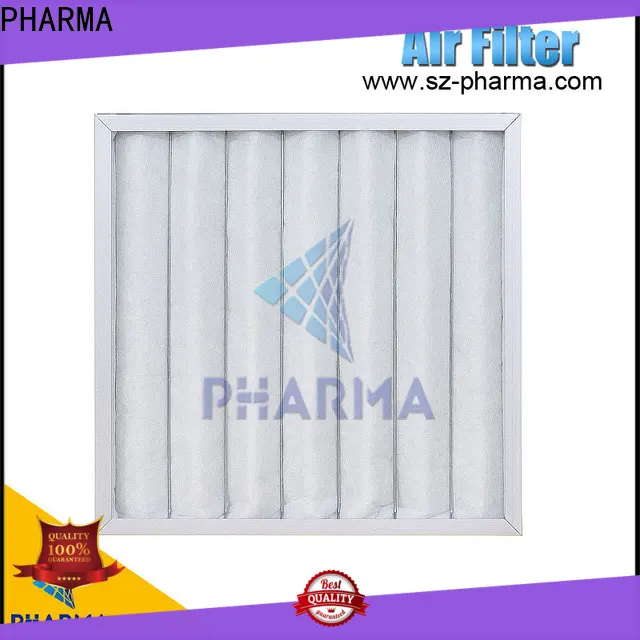 Unidad de filtro hepa con filtro de aire PHARMA de forma eficaz para plantas químicas 1