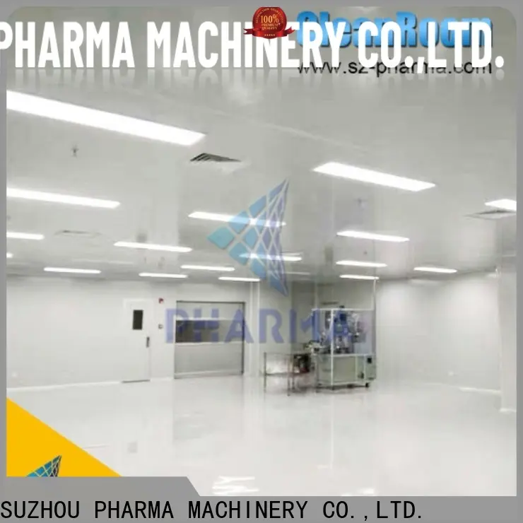 Partición de sala limpia para sala blanca PHARMA ISO5-ISO8 con descuento para planta química 1