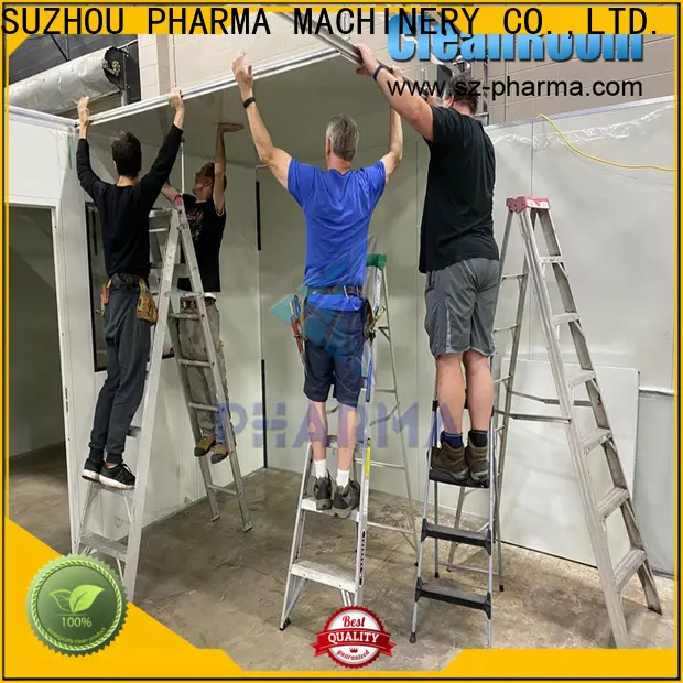 PHARMA ISO5-ISO8 Sala limpia sala limpia clase 6 120 propietario para fábrica de cosméticos 1
