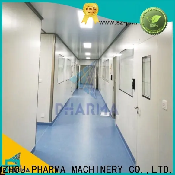 Sala limpia de paredes blandas personalizada de PHARMA de forma eficaz para una fábrica de hierbas 1