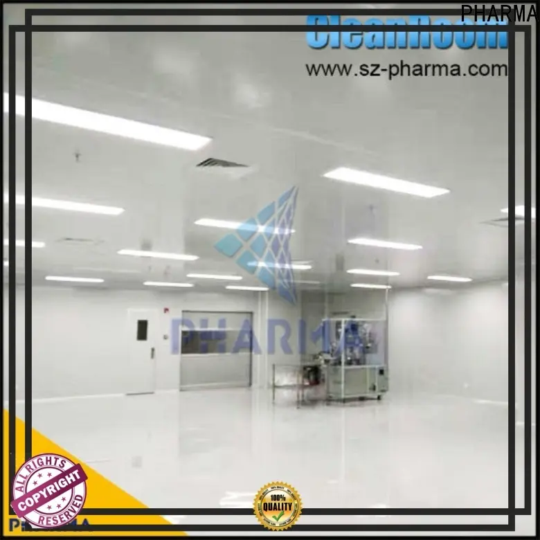 Salas blancas móviles ambientales 230 Sala blanca ISO5-ISO8 con descuento para fábrica de alimentos 1