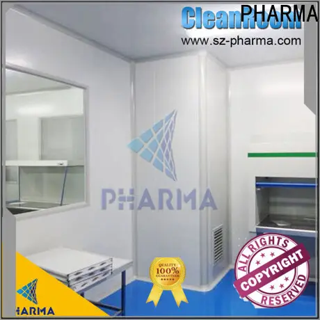 Tests sous hotte de salle blanche PHARMA pour une usine alimentaire 1
