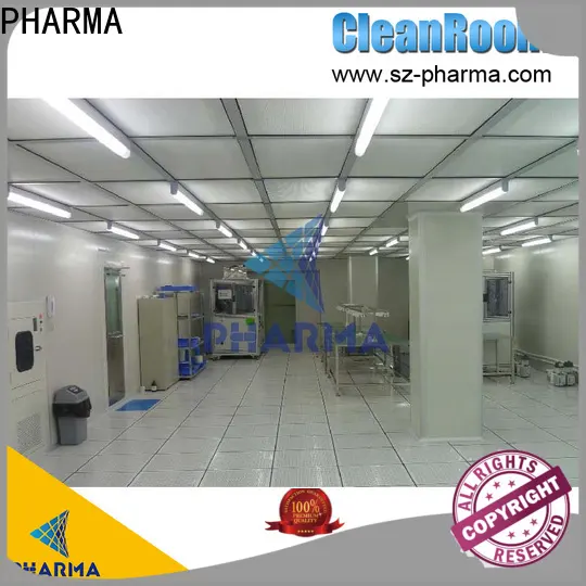 Sala blanca PHARMA iso 4 de amplio uso para fábricas de alimentos 1