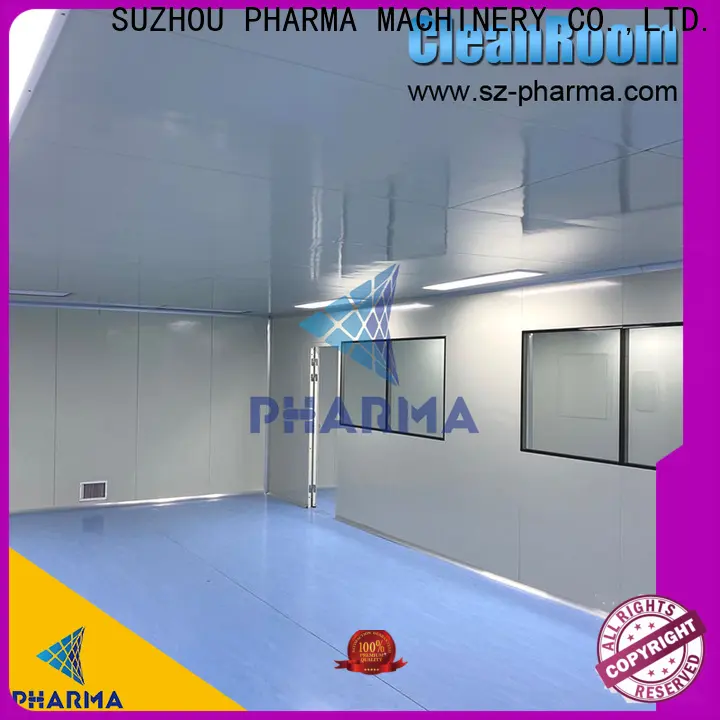 Pruebas de requisitos de sala limpia ISO 5 comercial de PHARMA para fábrica de productos electrónicos 1