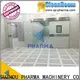 Tests sous hotte de salle blanche PHARMA pour usine chimique 1
