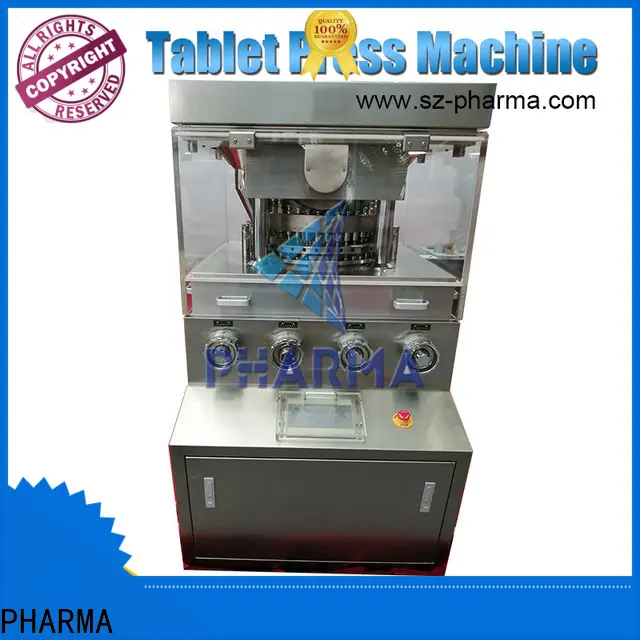 Fábrica de máquinas prensadoras de tabletas de un solo punzón duraderas PHARMA para productos farmacéuticos 1