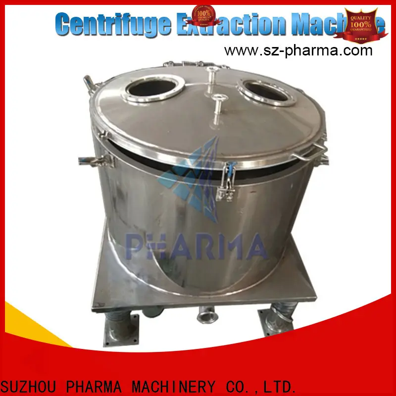 Máquina de extracción centrífuga centrífuga médica de uso amplio China para fábrica de hierbas 1