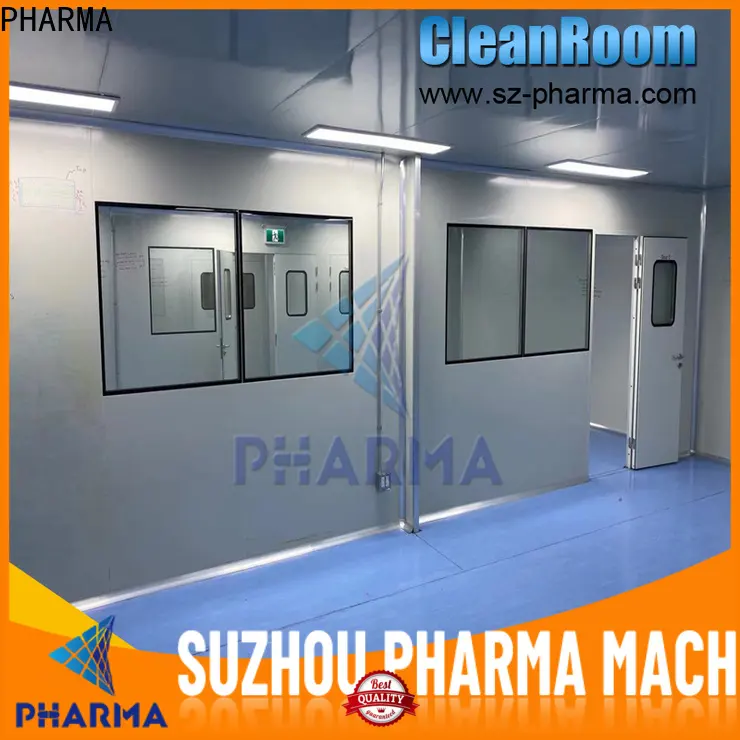 Pruebas de sala limpia de grado ambiental PHARMA d para fábrica de productos electrónicos 1