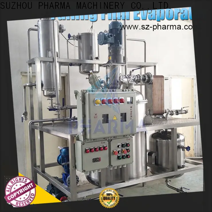 Evaporador de agua exquisito Evaporador de recuperación de etanol de manera efectiva para productos farmacéuticos 1