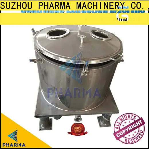 Máquina de extracción centrífuga PHARMA mini centrífuga China para planta química 1