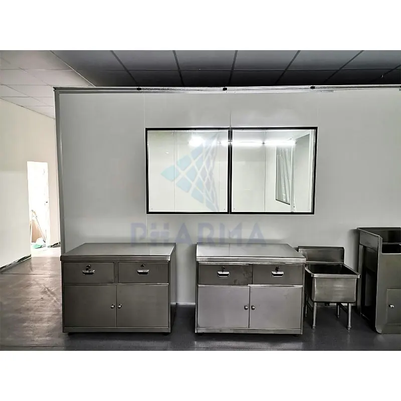 Salle blanche/salle blanche/maison sans poussière Fenêtre d'observation double face Fenêtre de salle blanche alimentaire Fenêtre à double vitrage 6