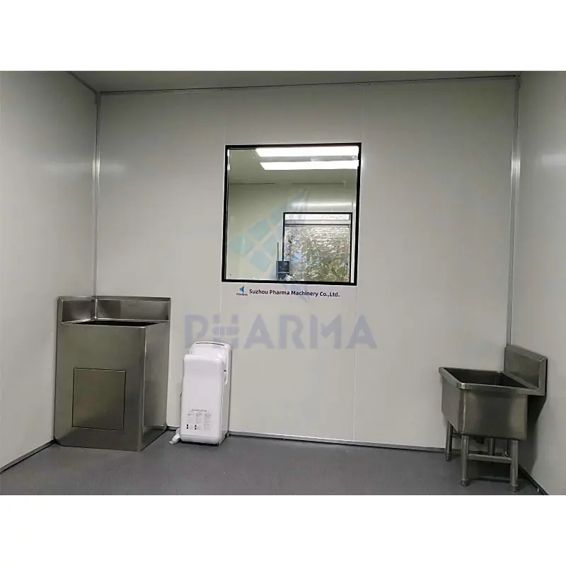 GMP Standard Cleanroom Purification Window Electric clean room Window Double Glazing Window 3