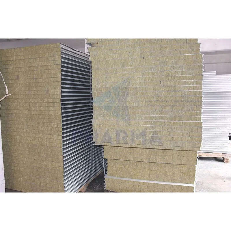 Toit de mur de panneau de mur de sandwich léger préfabriqué facile à installer en usine 5