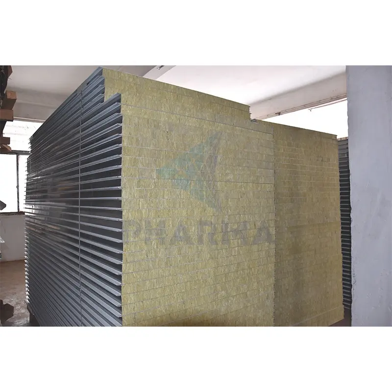 Painel de parede tipo sanduíche com isolamento de poliuretano PU Painel sanduíche elétrico para sala limpa 5