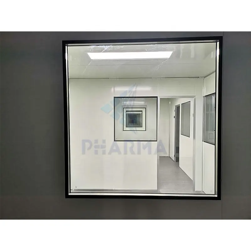 capela de fluxo laminar cogumelo classe 10000 sala limpa modular 2