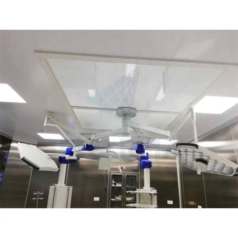 Dustproof Curtain Clean Laminar Flow Down Booth,Portable Cleanroom With Hepa Ffu 3