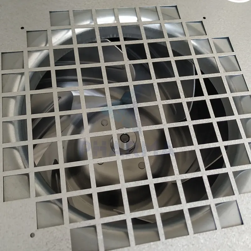 Salle blanche modulaire sans poussière ISO 8 avec équipement d'unité de filtre à ventilateur 3