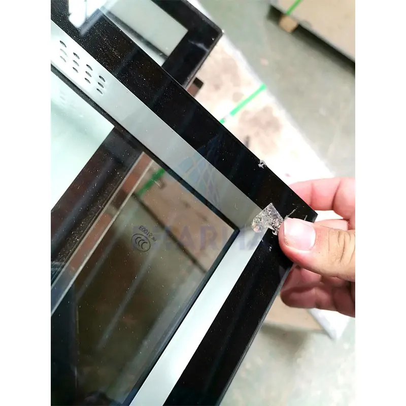 Janela hermética de purificação de vidro temperado GMP Janela de sala limpa de alimentos Janela de vidro duplo 2