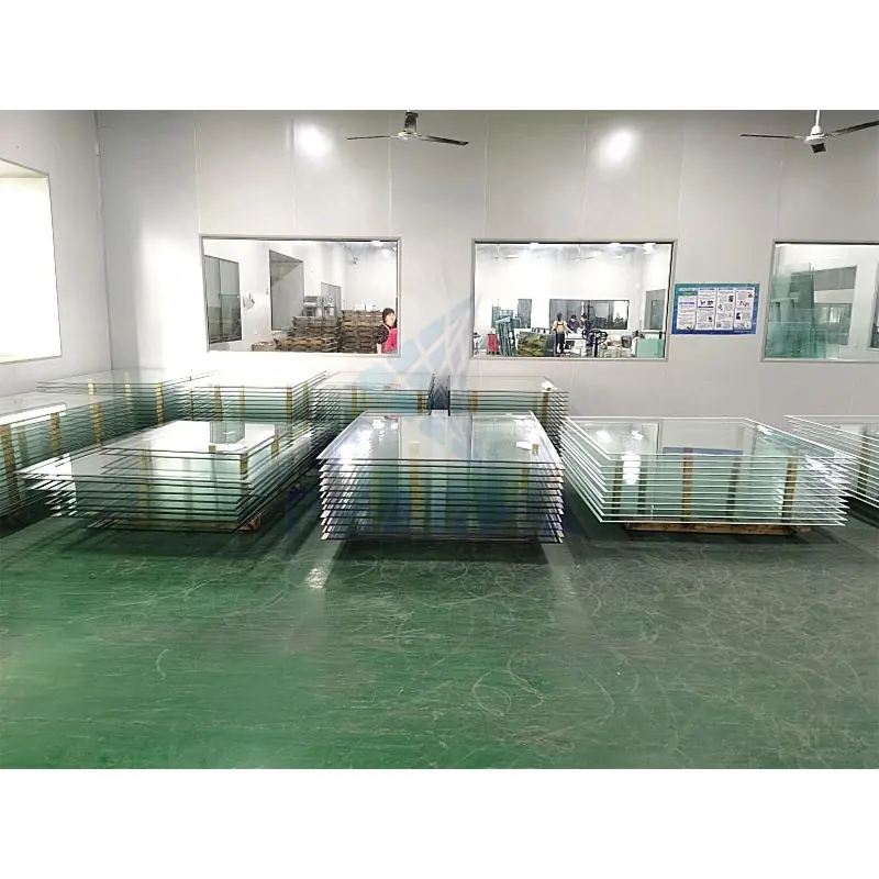 Janela modular para sala limpa Janela para sala limpa para alimentos padrão GMP Janela com vidros duplos 6