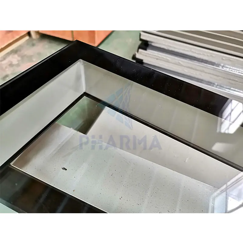 Clean Room Door/Window/Panel/Havc System Pharmaceutical Cleanroom Window Double Glazing Window 2
