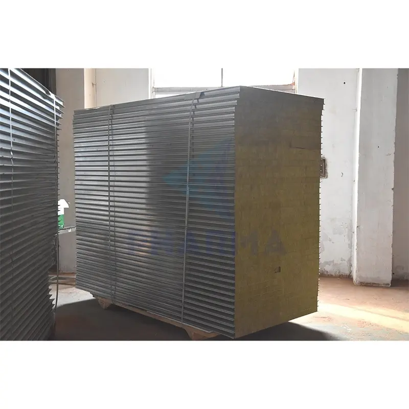 Diseño y configuración de sala limpia modular/portátil ISO 7 Panel sándwich de pared Panel sándwich eléctrico para sala limpia 4