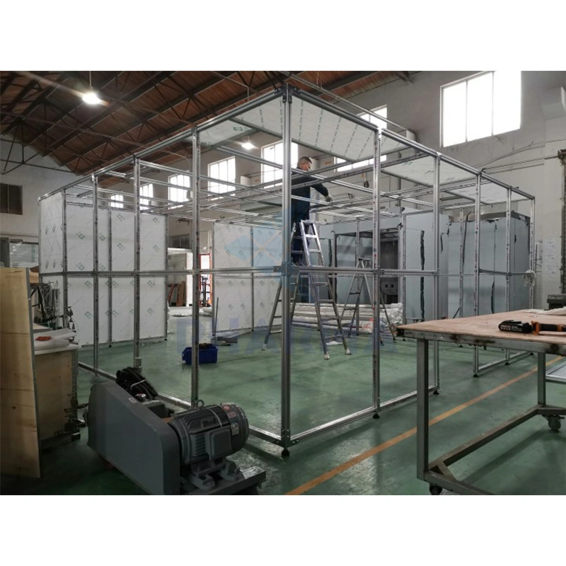 Cabina modular para sala limpia clase 100000 Cabina limpia 1