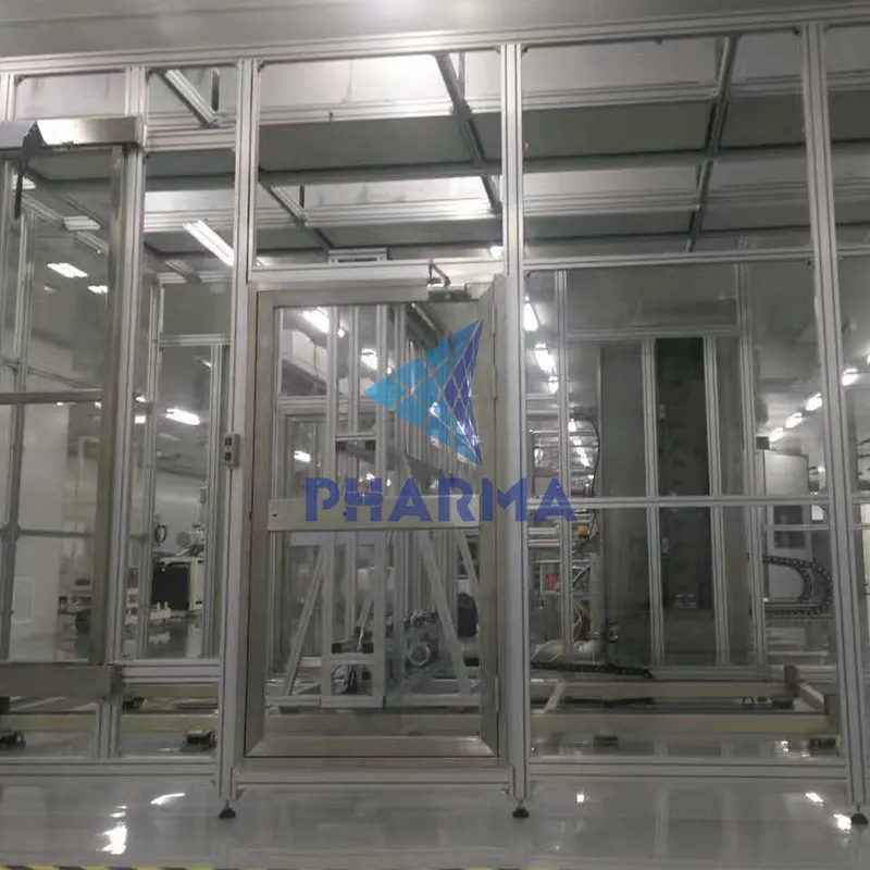 Oem Clean Classe 100 Sala Limpa Modular/Iso 5 Iso 7 Cabine Limpa 4