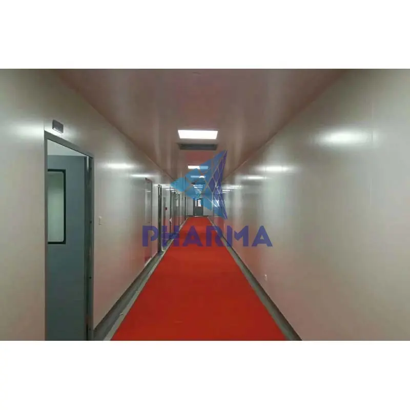 Salle propre matérielle portative adaptée aux besoins du client par salle blanche modulaire de la classe 100 3