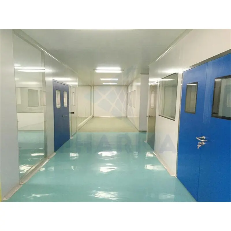 Sala limpa modular de fluxo de ar laminar vertical Class100001 1