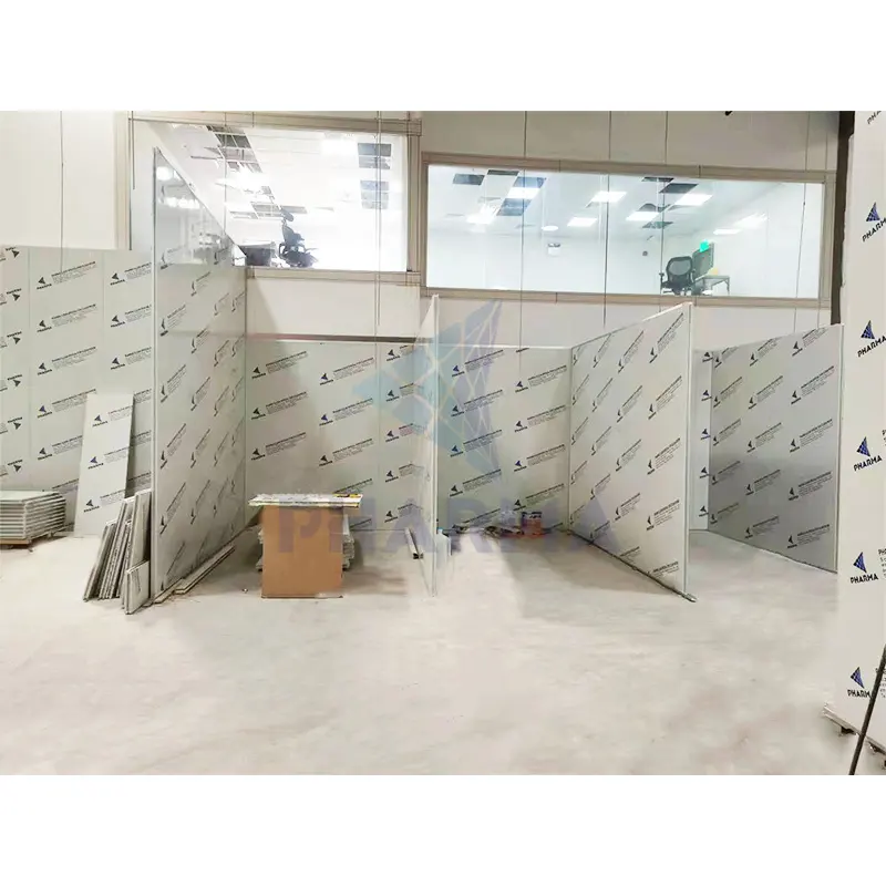 Salle blanche modulaire ISO7 classe 10000 avec conception libre1 5
