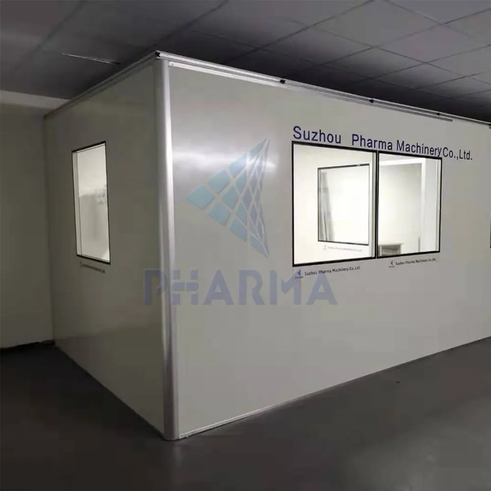 Sala limpia modular Clase 100000 Asamblea Sala limpia modular 4