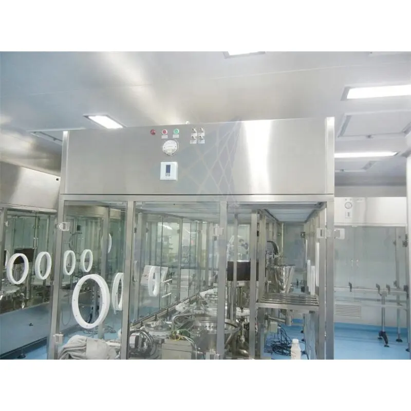 غرفة الأبحاث فئة 100 نظام الترشيح ISO 6 غرفة نظيفة 6