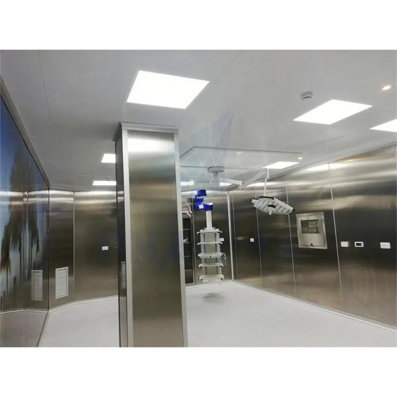 A instalação fácil da exportação óptica e salas limpas modulares móveis 1