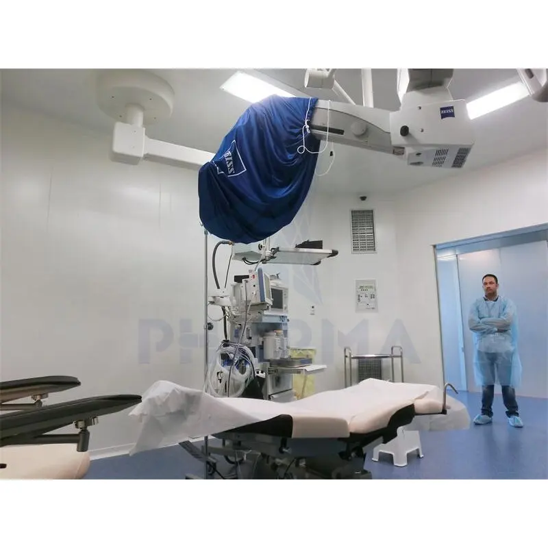 Class1000 Iso 6 Negative Pressure Clean Room With Air Shower 5