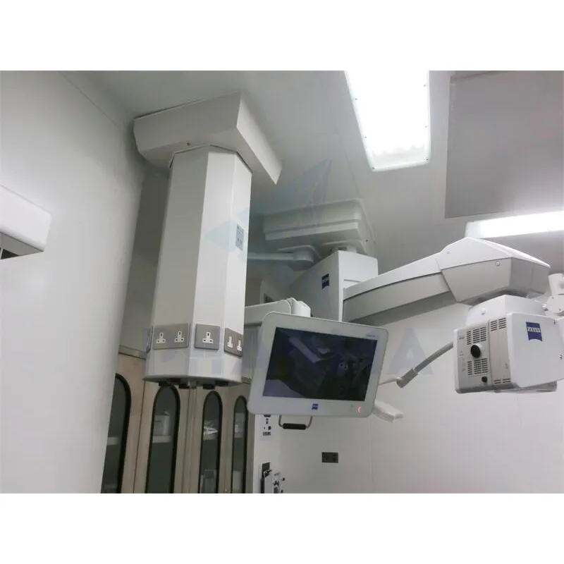 Sala limpa médica de painel sanduíche classe 10000 CleanRoom 6
