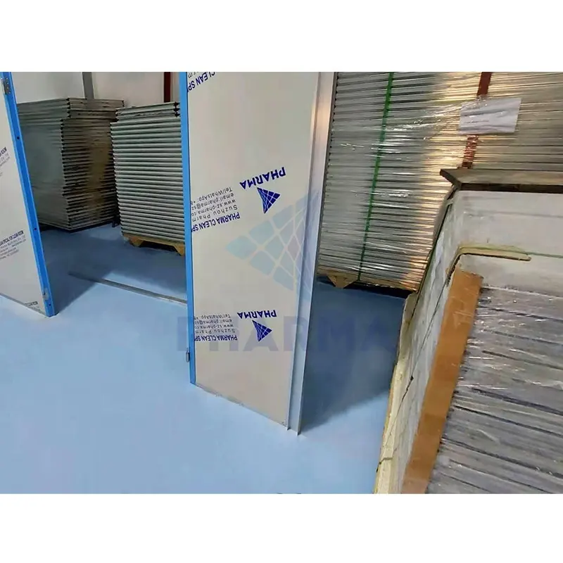 ISO modular hepa filter clean room panels/cleanroom partitions1 3
