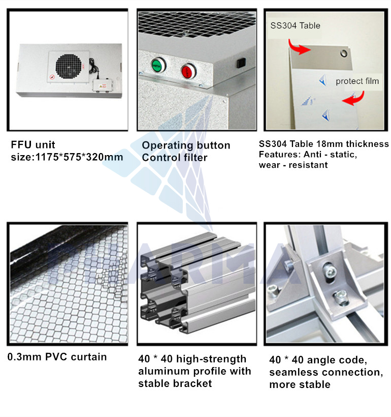 product-304 stainless steel clean bench-PHARMA-img-2