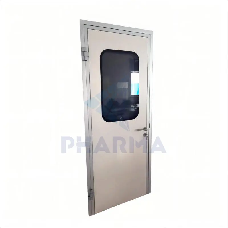 Porte battante pharmaceutique de pièce propre de porte de haute performance du Sus 304 de conception portative modulaire de pièce propre 3